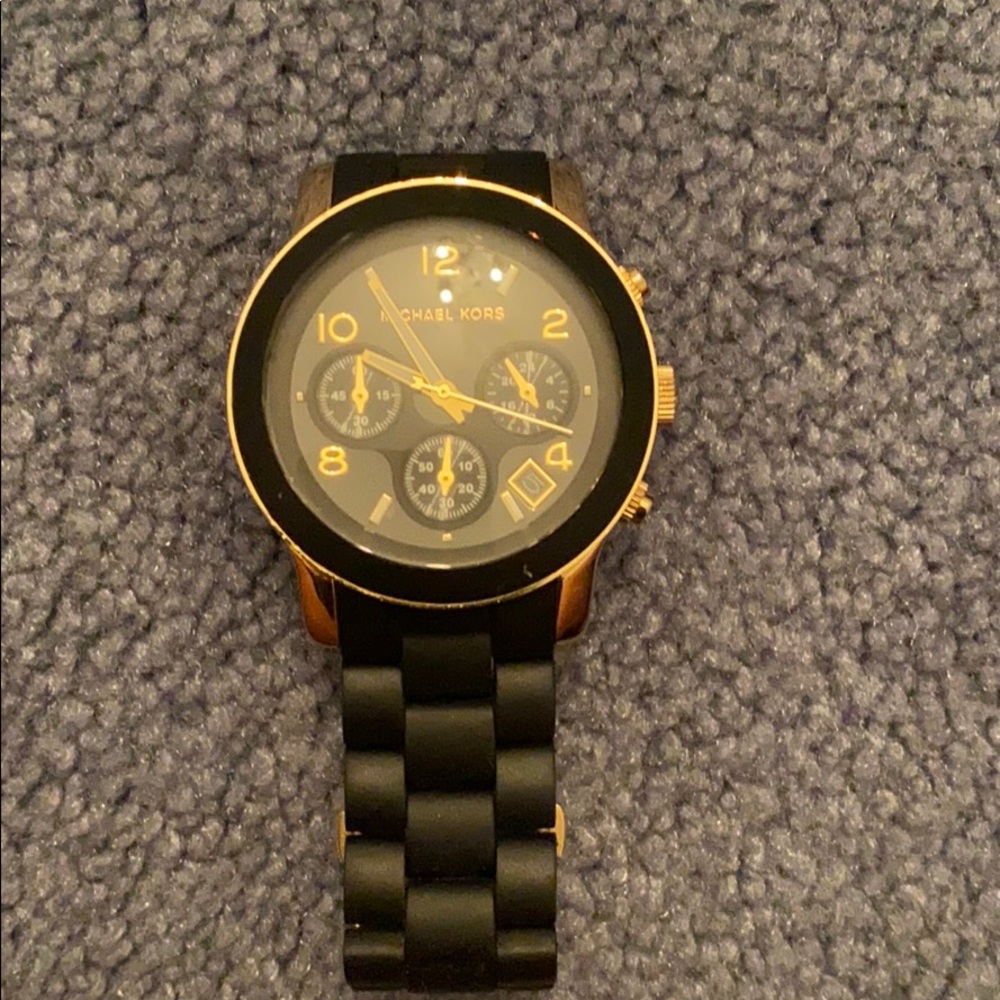 Michael Kors Gold and Black Watch